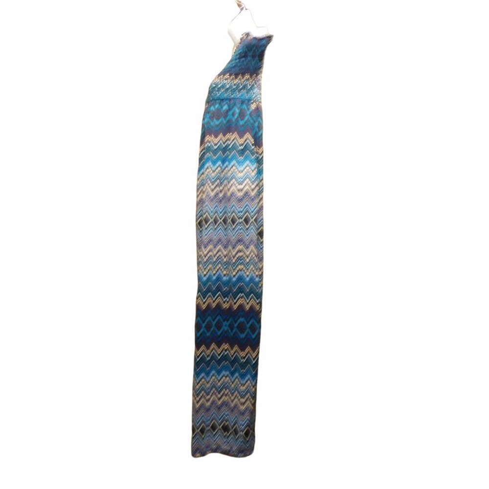 Women's No Boundaries Long Strapless Dress Sz. L (11-13) - Picture 5 of 7